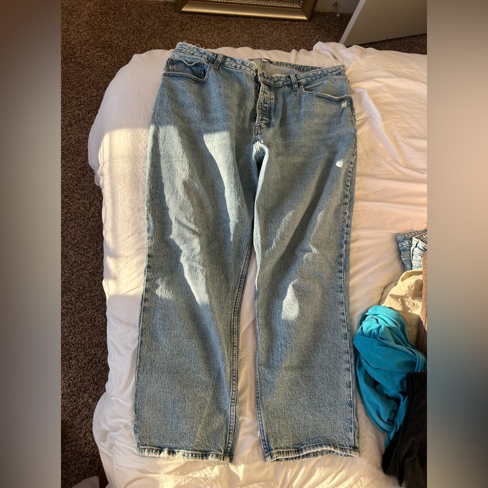 Abercrombie Curve Love The Dad High Rise 34S